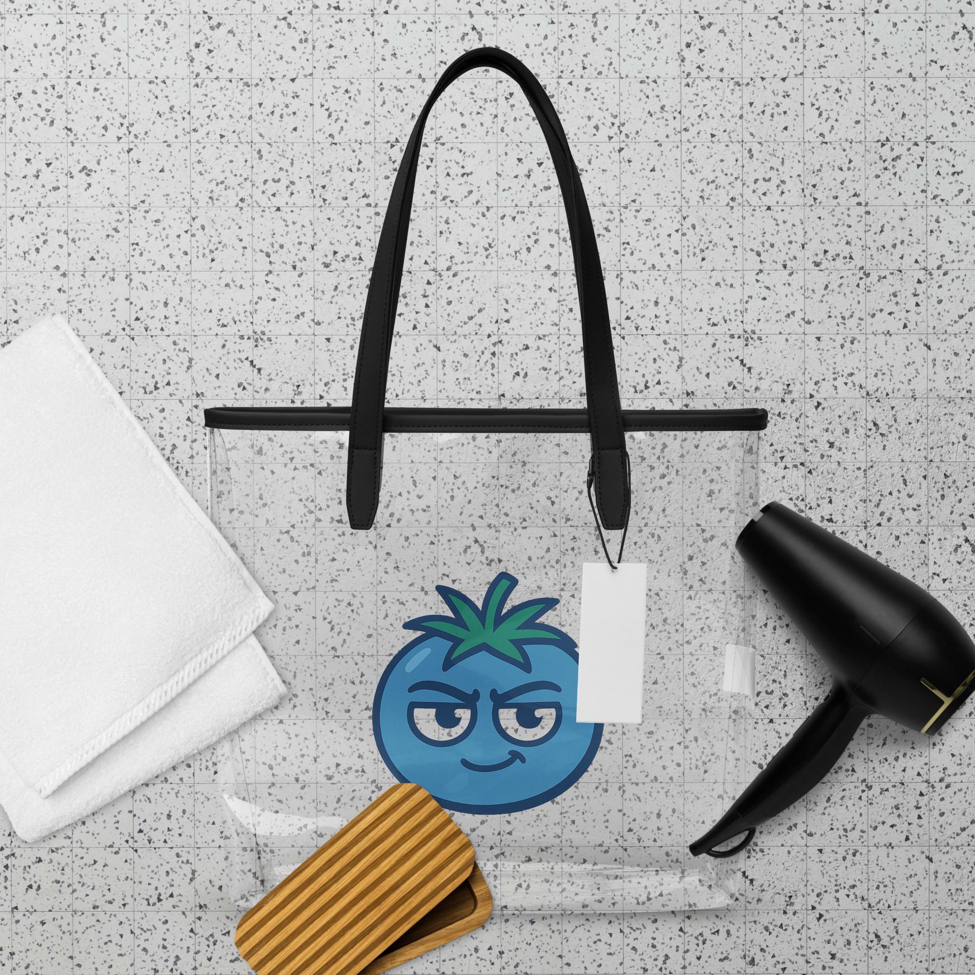 Clear tote bag