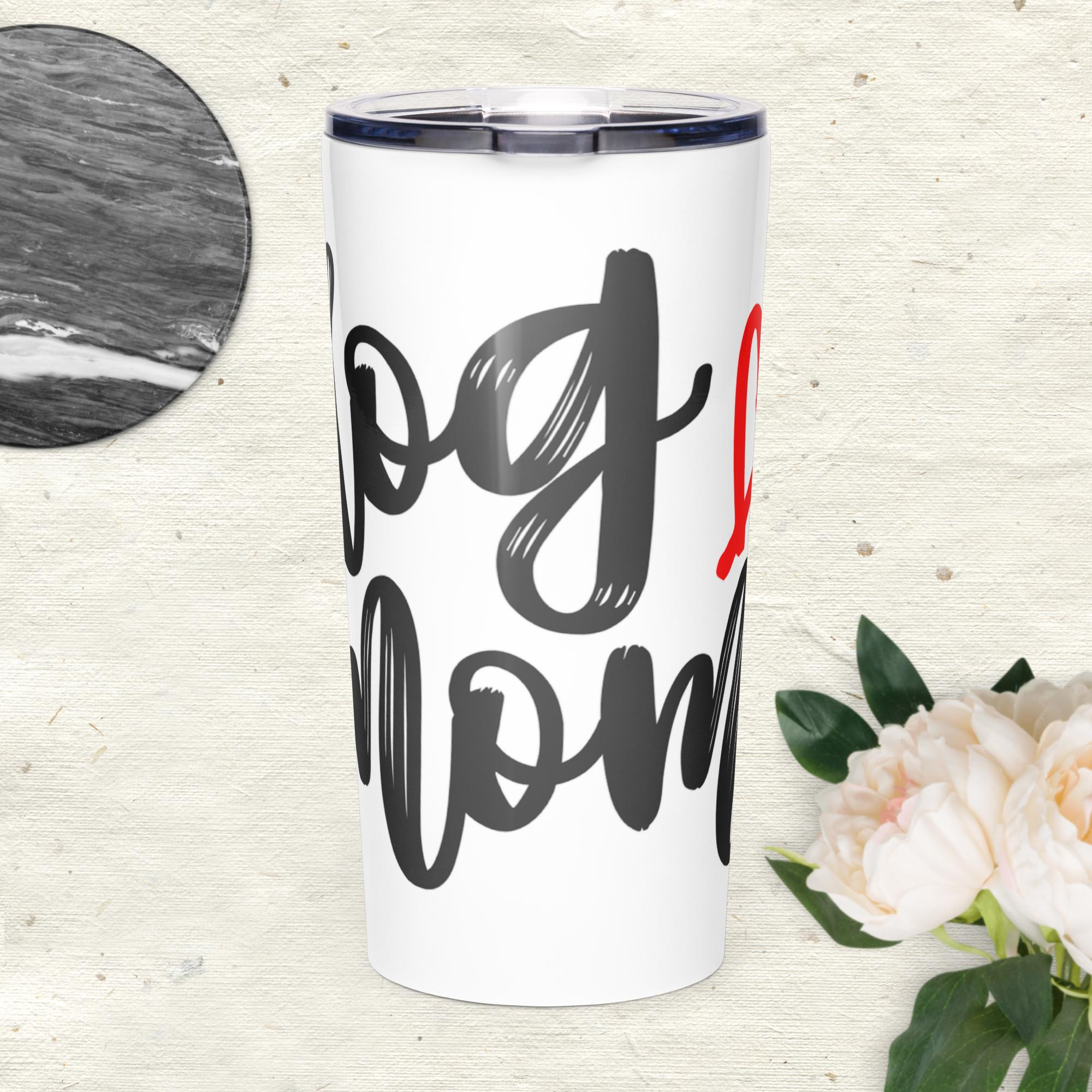Tapered stainless steel tumbler